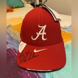 Autographed Nick Saban Alabama Hat
